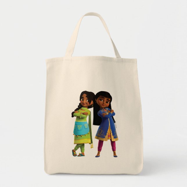 Tote Bag Mira et Priya (Devant)