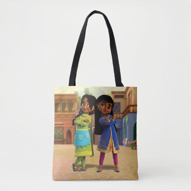 Tote Bag Mira et Priya (Devant)
