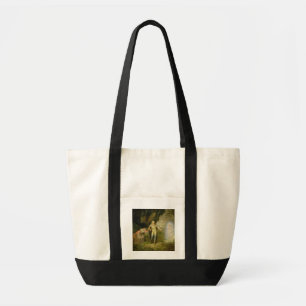 Tote Bag Miranda, Prospero et Ariel, "de la tempête" par