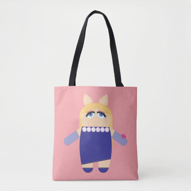 Tote Bag Miss Piggy (Devant)