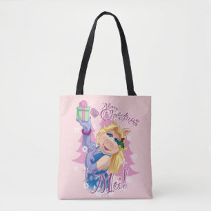 Tote Bag Miss Piggy  Joyeux Noël à Moi !
