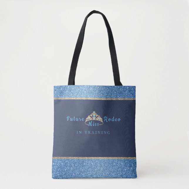 Tote Bag Miss Rodeo Crown Future Miss Rodeo en formation (Devant)
