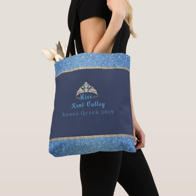 Tote Bag Miss Rodeo Crown Miss Rodeo Titre personnalisé (De près)