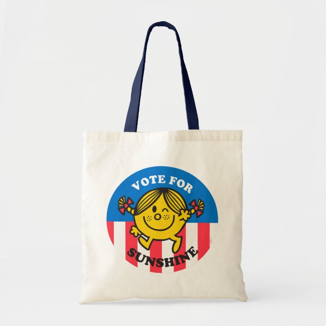 Tote Bag Miss Sunshine "Votez pour Sunshine" (Devant)