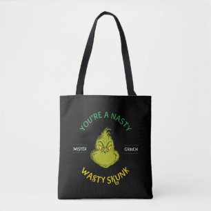 Tote Bag Mister Grinch   Vous êtes un sale con