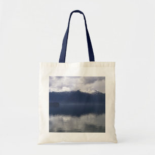Tote Bag Misty Alaskan Sea dans les tons bleu