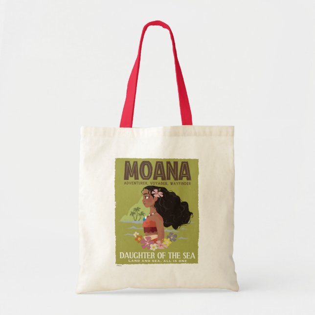 Tote Bag Moana | Aventurier, Voyager, Wayfinder (Devant)