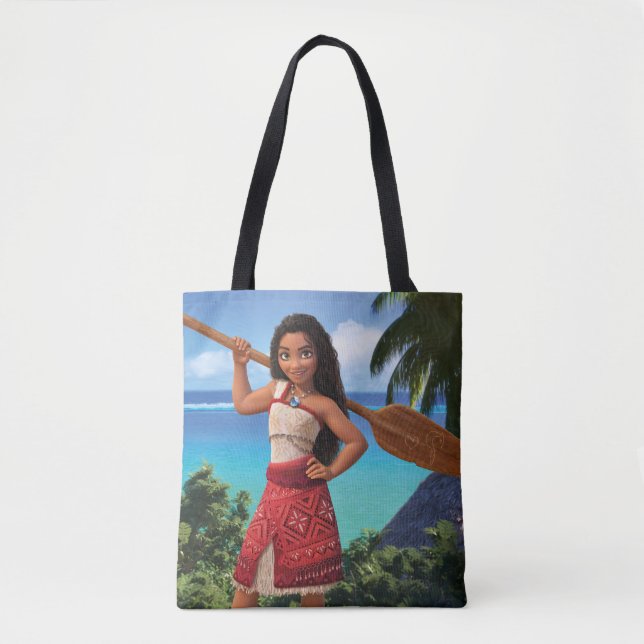 Tote Bag Moana est née au voyage (Devant)