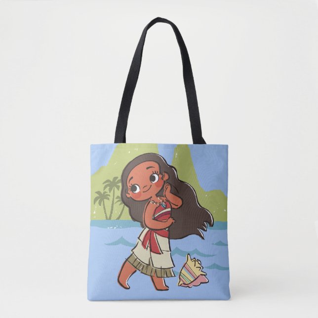 Tote Bag Moana | Island Girl (Devant)