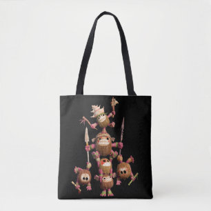 Tote Bag Moana Kakamora - Pirates de noix de coco