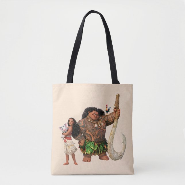 Tote Bag Moana | L'Océan nous connecte (Devant)