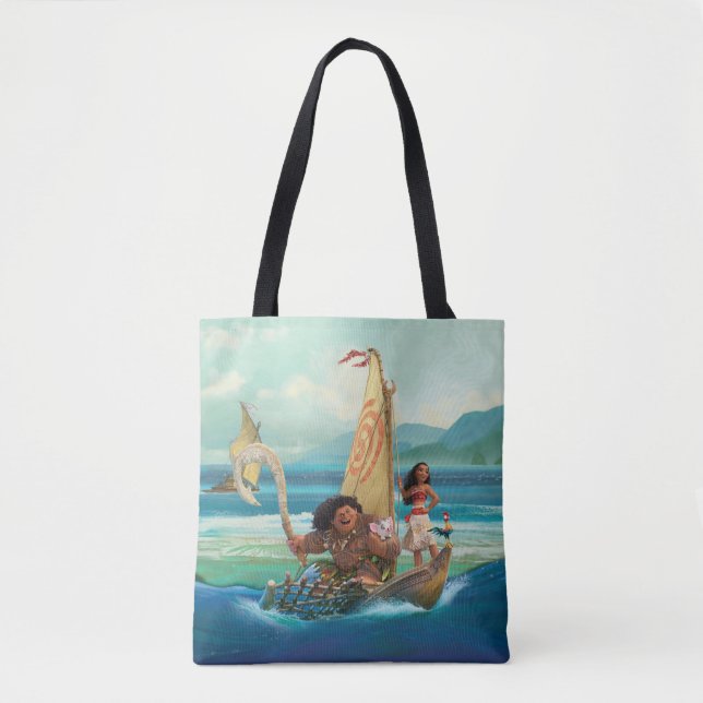 Tote Bag Moana | Réglez votre propre parcours (Devant)