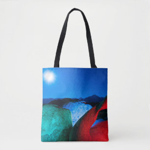 Tote Bag Mobius Arch & rochers Alabama Hills, Californie