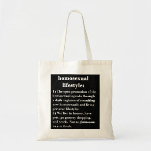 Tote Bag Mode de vie homosexuel