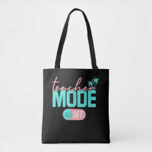 Tote Bag Mode Enseignant Désactivé Dernier Jour Heureux Éco