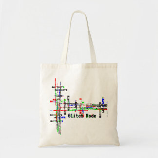 Tote Bag Mode Glitch — Conception de Glitch Numérique Cyber