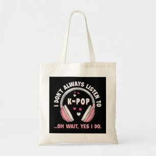 Tote Bag Mode K-Pop pour les fans de K-Drama et Merchan cor