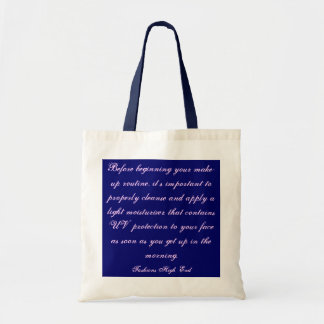 Tote Bag Mode maquillage quotidien haut de gamme Routine na