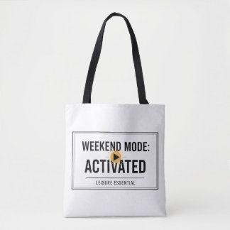 Tote Bag Mode week-end activé