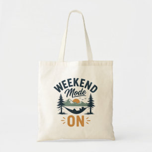 Tote Bag Mode week-end activé Relaxation au coucher de sole