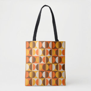 Tote Bag Modèle abstrait géométrique moderne du milieu du s