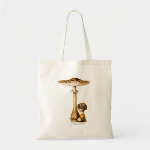 Tote Bag Modèle de champignons repéré par champignon