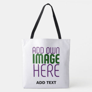 TOTE BAG MODÈLE DE TEXTE D'IMAGE BLANCHE SIMPLE MODERNE