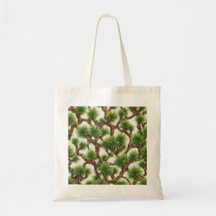 Tote Bag Modèle de Yucca Vert Botanique du Désert de Joshua