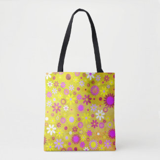 Tote Bag Modèle floral brillant