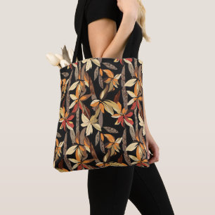 Tote Bag Modèle floral d'automne