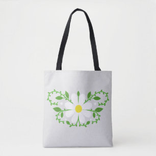 Tote Bag Modèle floral marais