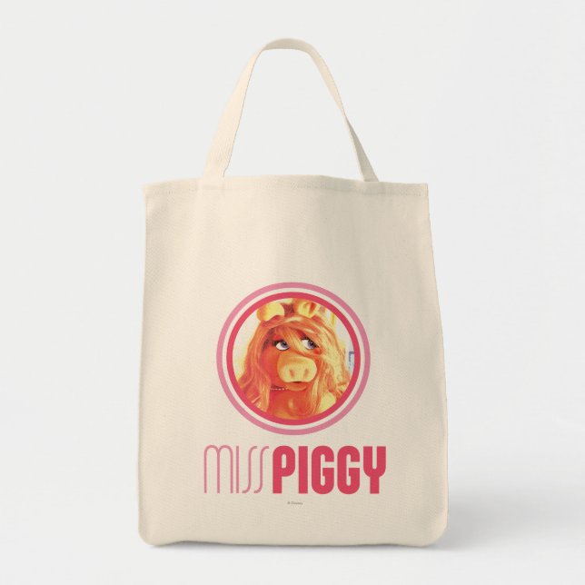 Tote Bag Modèle Mlle Piggy (Devant)