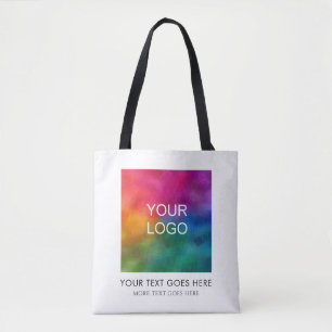 Tote Bag Modèle Personnalisé Ajouter un logo de société Tex