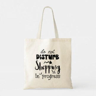 Tote Bag Modern Typography funny Quotes