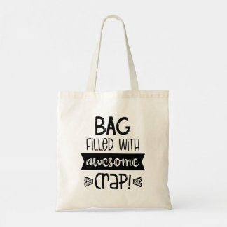 Tote Bag Modern Typography funny Quotes