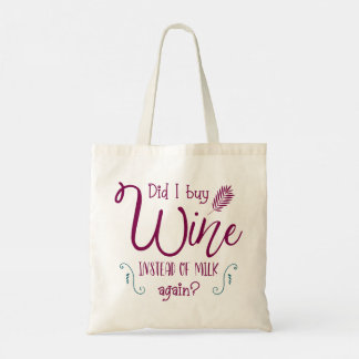 Tote Bag Modern Typography funny Quotes
