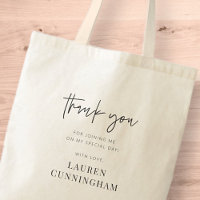 Moderne Simple minimaliste Merci chic
