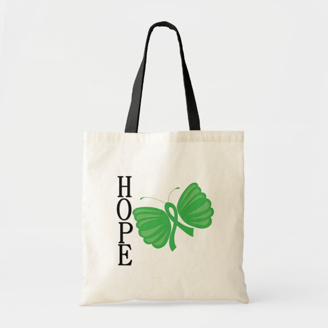 Tote Bag Moelle de papillon d'espoir et greffe de cellule (Devant)