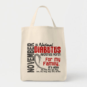 Tote Bag Mois de conscience de diabète tous les mois pour