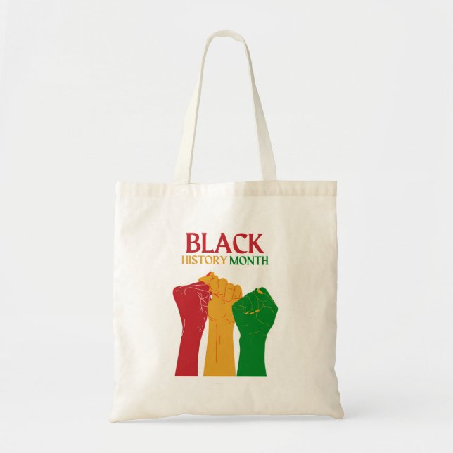 Tote Bag Mois de l'histoire des Noirs 2024 (Devant)