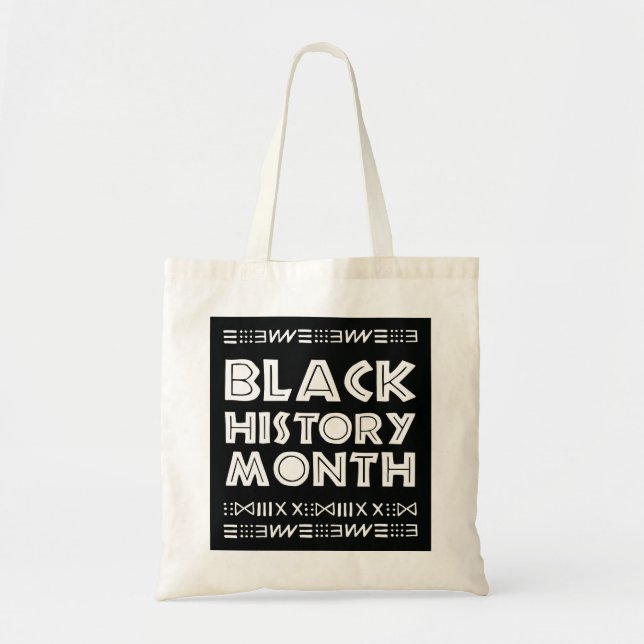 Tote Bag Mois de l'histoire des Noirs Conception graphique  (Devant)