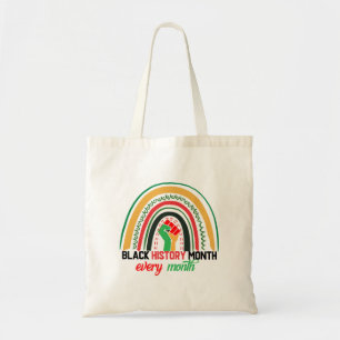 Tote Bag Mois de l'histoire des Noirs Tous les mois Patriot