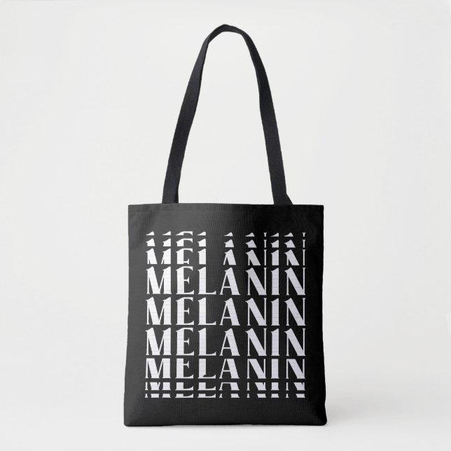 Tote Bag Mois de l'histoire noire Junetdix Melanin (Devant)