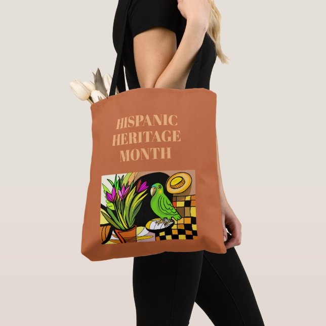TOTE BAG MOIS DU PATRIMOINE HISPANIQUE (De près)