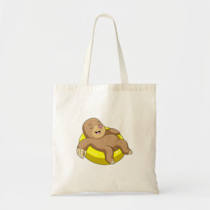Tote Bag Mole à la natation avec Lifebuoy
