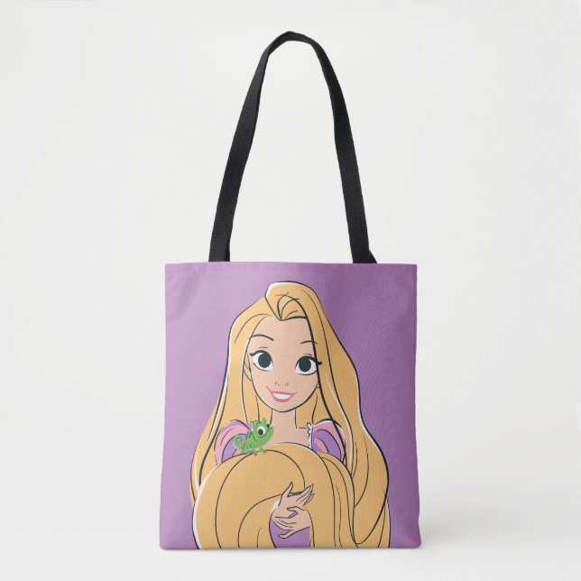 Tote Bag Moment magique Rapunzel & Pascal (Devant)