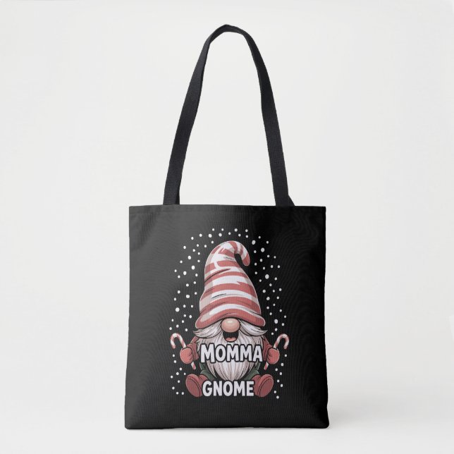 Tote Bag Momma Gnome Christmas Pajama Matching Family Group (Devant)