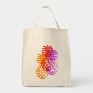 Tote Bag Momona Pineapple Hawaiian Tropical