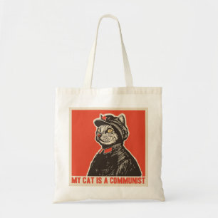 Tote Bag Mon chat est communiste