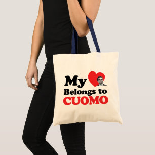 Tote Bag Mon coeur appartient à Cuomo
